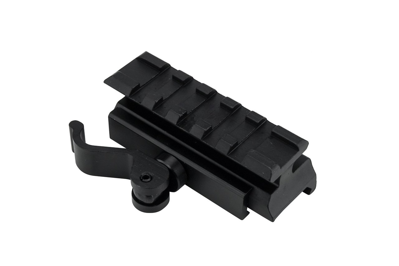 5 Slot/2.5in Medium Profile Lockdown Series High Performance Riser Mount with Quick Release