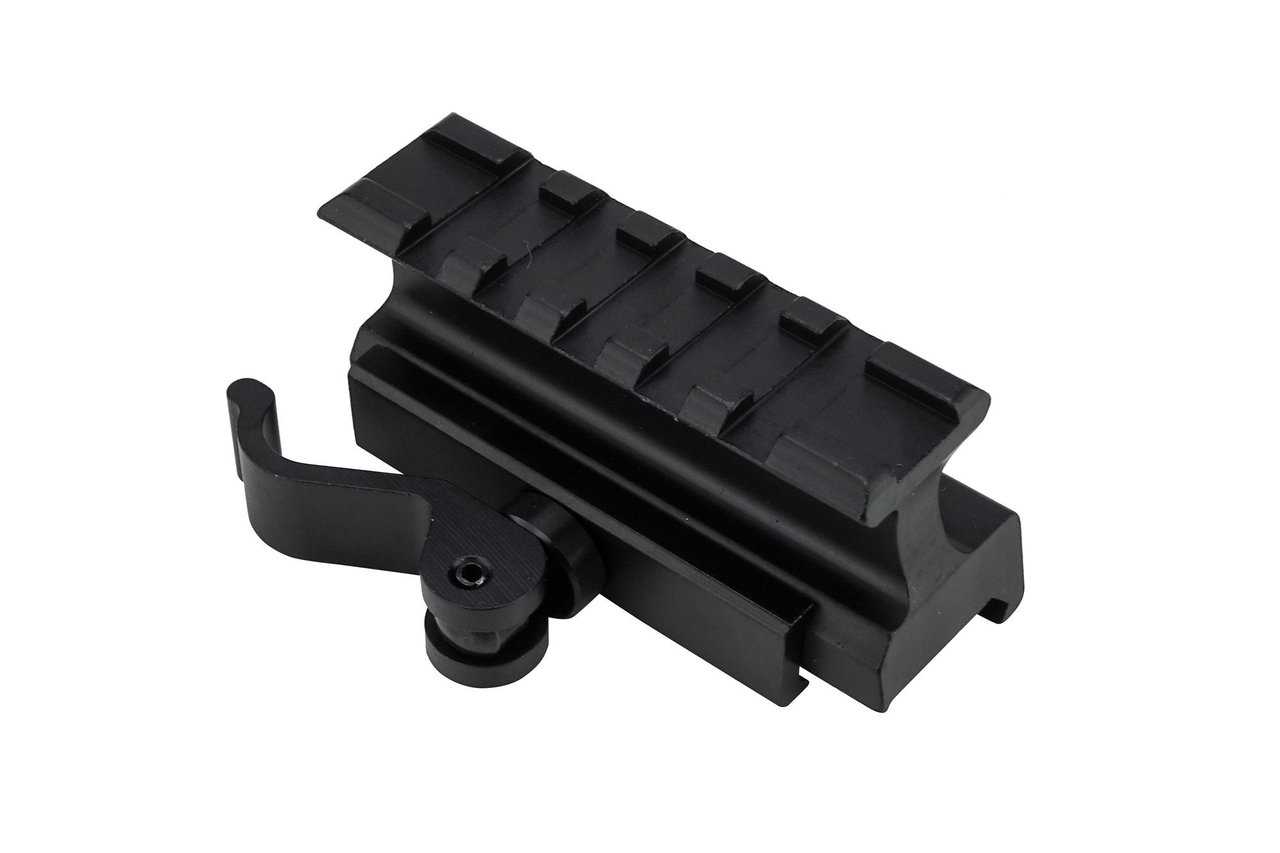 Monstrum 5 Slot/2.5in High Profile Lockdown Series High Performance Riser Mount with Quick Release