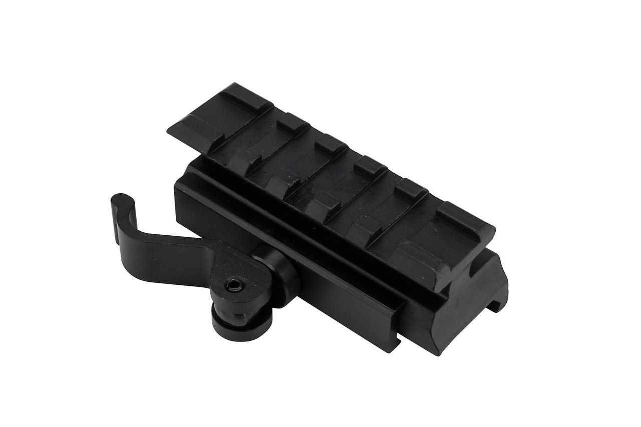 Monstrum 5 Slot/2.5in Medium Profile Lockdown Series High Performance Riser Mount with Quick Release