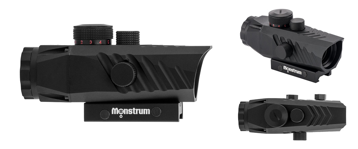 Monstrum Tactical 3x Marksman Prism Scope
